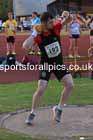 Shot putt, 2025 NEGP No 6 Monkton, Wednesday, August 13th.  Photo: David T. Hewitson/Sports for All Pics